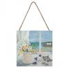 Julia Crossland Beach Treasures Wooden Block