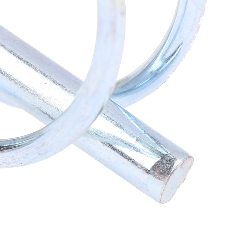 D-образный штифт M4.5 M6 M8 предохранительный штифт велосипедная коляска грузовой лодка сцепной крюк зажим пружинный штифт двухлинейный стопорный штифт ушной штифт