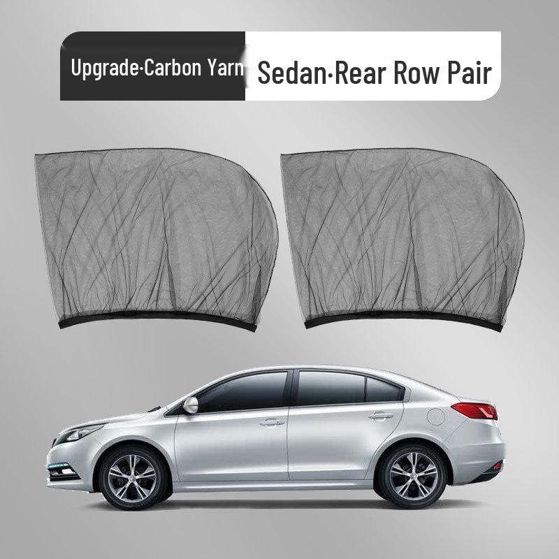 Автомобильные шторки-сетки от солнца и москитов - Сетчатые чехлы на окна для защиты от насекомых и блокировки солнца