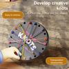 1/2/3 Sets Brainy Knots Rope Untangling Game Logic Thinking Twisted Rope Challenge Board Game Kids Adults Educational Elastic Rope Unhitching Toy