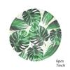 Новые искусственные листья тропической пальмы Гавайская вечеринка Луау Алоха Летние джунгли Тематическая вечеринка Украшения Свадьба День рождения Домашний стол D