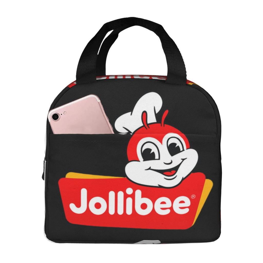 Jolli BAE JOLLIBEE Insulated Lunch Bag for Kids School Cooler Thermal Food Box Tote Leakproof Lunch Boxes Container