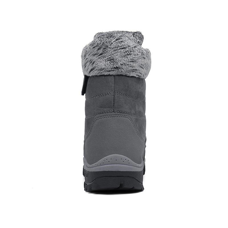 Мужские высокие сапоги, зимние ботинки, теплая бархатная обувь, уличные женские высокие ботинки, зимние ботинки для альпинизма, катания на лыжах