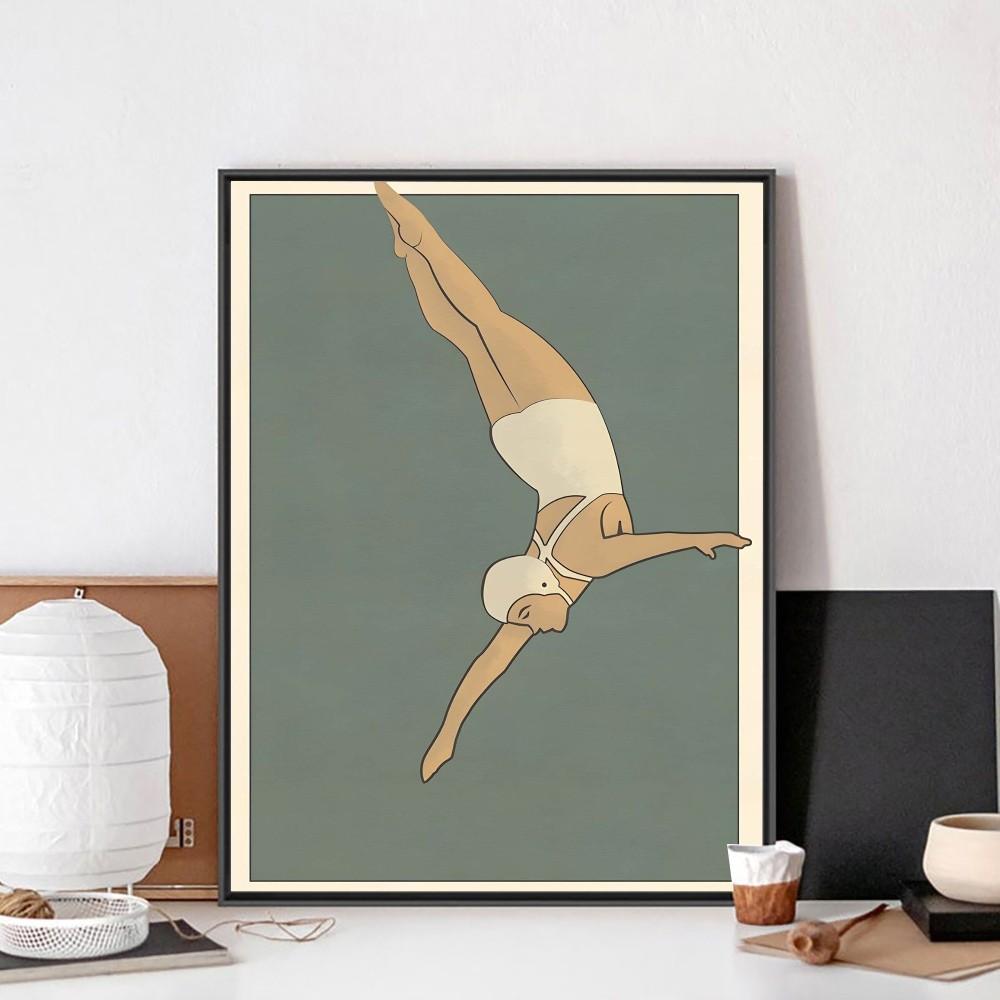 Морской Серфинг Пляжные Постеры Настенное Искусство Холст Принты Живопись Домашний Декоративный Винтажный Арт Постер Декорация Гостиной Спальни