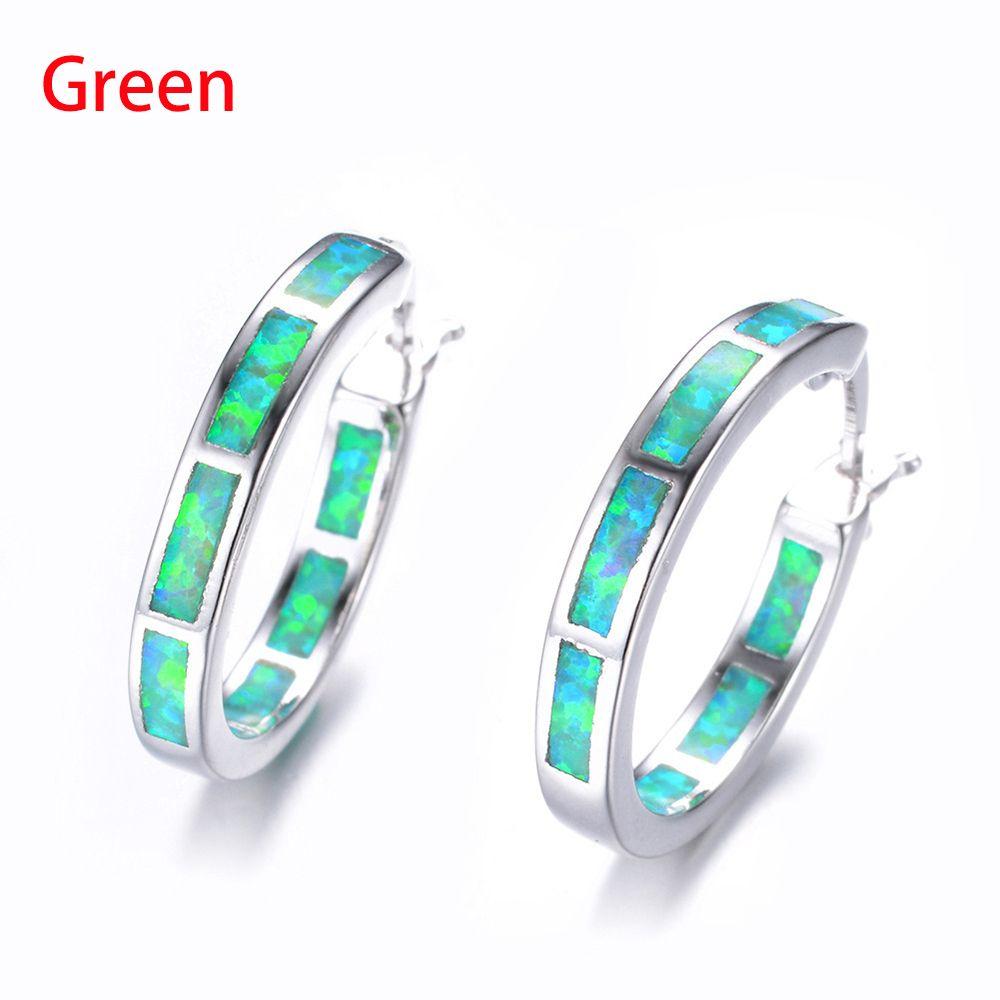 Fashion Jewellery Healthy Stimulation Acupoint Gallstone Earrings Weight Loss Hoop Slimming Earring