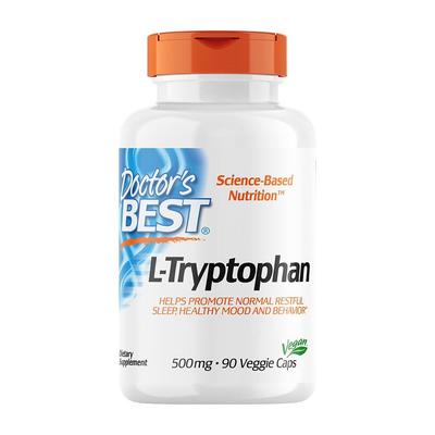 L-триптофан 500 мг, 90 растительных капсул
