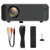 UHD 4K WiFi Bluetooth 1080P LED Projector (480p for Android Version) Black