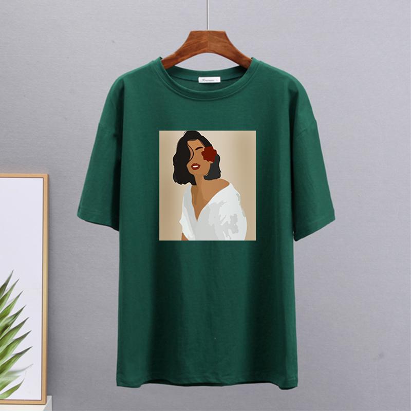 Shellsuning большие корейские футболки с короткими рукавами, женские футболки с эстетическими фигурками для женщин, летние простые базовые топы из мягкого хлопка