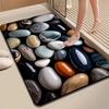 Minimalist Water-Absorbent Quick-Dry Non-Slip Bathroom Entrance Mat