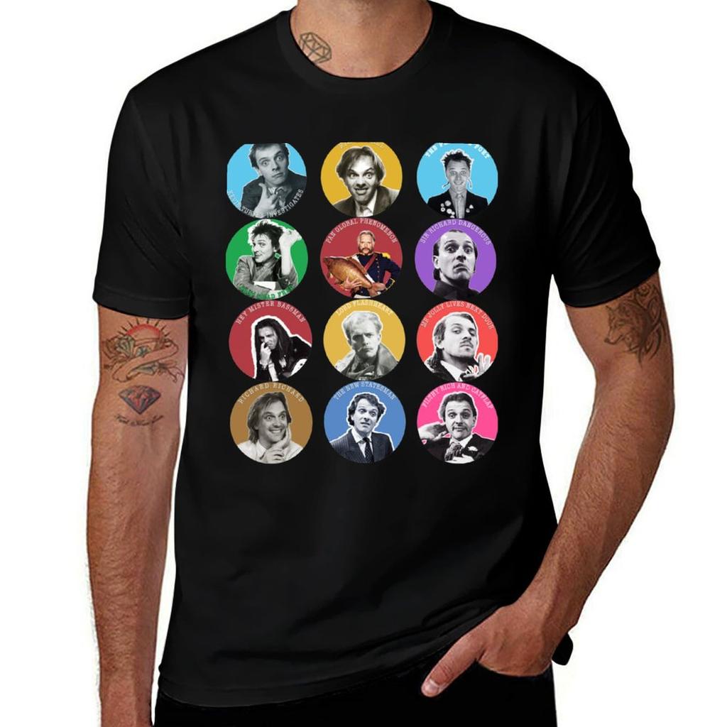 Футболка Mega Rik Mayall Collection Удобная базовая футболка с круглым вырезом