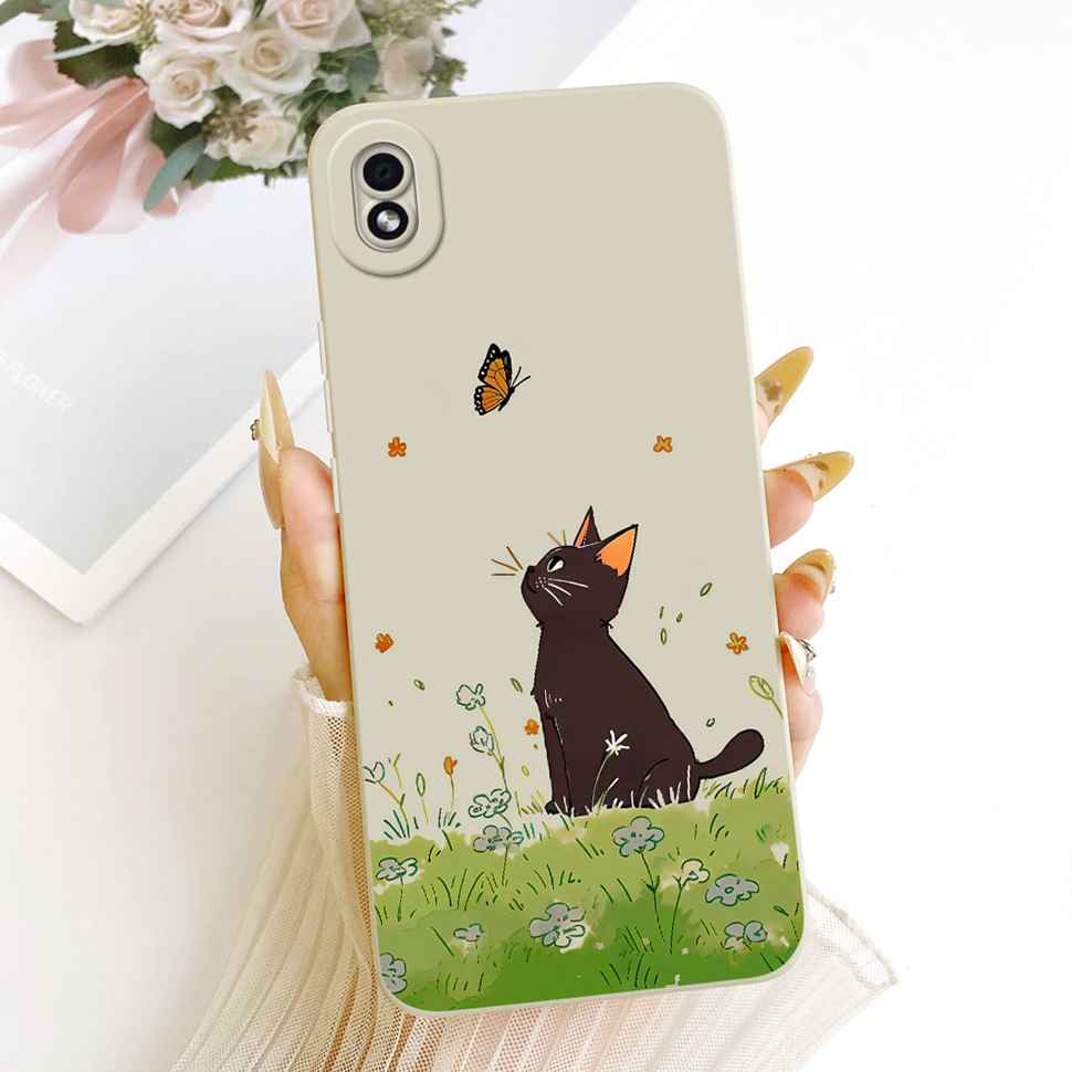 For Samsung Galaxy A01 Core Casing SM-A013F SM-A013G Butterfly Flower Soft Silicone Back Cover For Samsung A01Core Phone Case