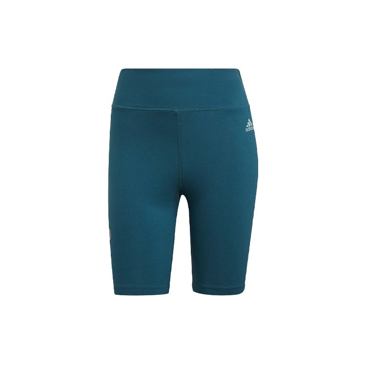 Adidas Slim Fit Training Shorts Women Shorts Teal HA6553