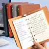 (Logo Can Be Engraved) A7 Small Loose-leaf Notebook, Replaceable Inner Pages, Student Memo, Mini Ledger, Notepad