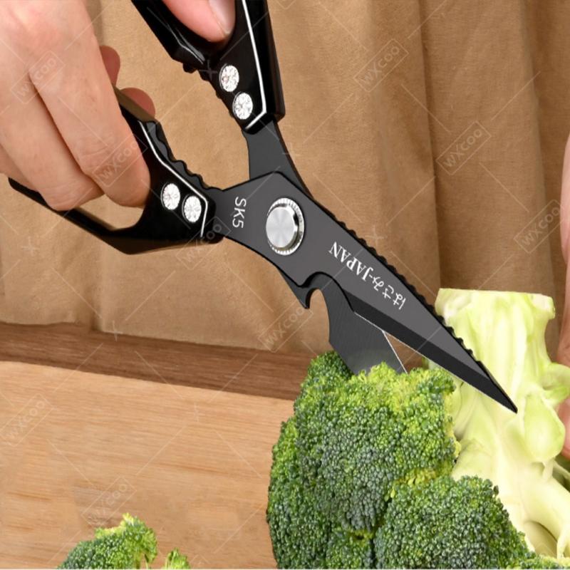 WXCOO Kitchen Scissors Specialized SK5 Stainless Steel Multifunctional Vegetable Peeler for Slicing Fruit Sugarcane5