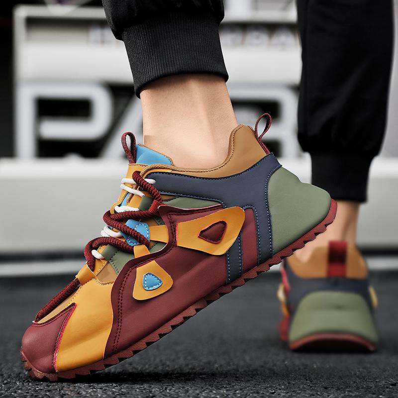 Мужская обувь, новая повседневная спортивная обувь для папы, боевая индивидуальность, мужская обувь с внутренним увеличением