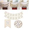 Деревянный баннер Рамадан DIY Crafts Рамадан Декор Креативный Ид Мубарак Подвеска Товары для вечеринок