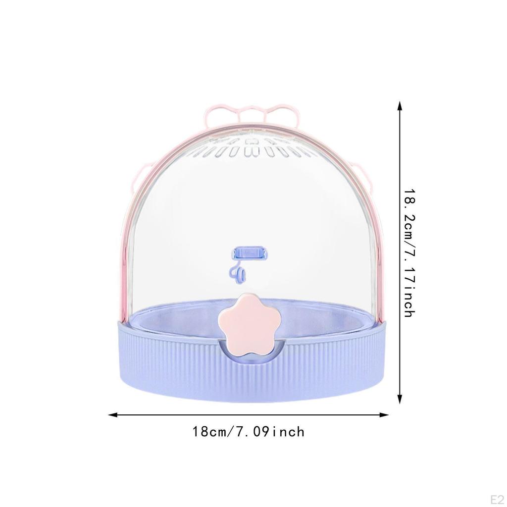Переноска для мелких животных, клетка для путешествий с птицами, многоцелевая, дышащая, для хомяков