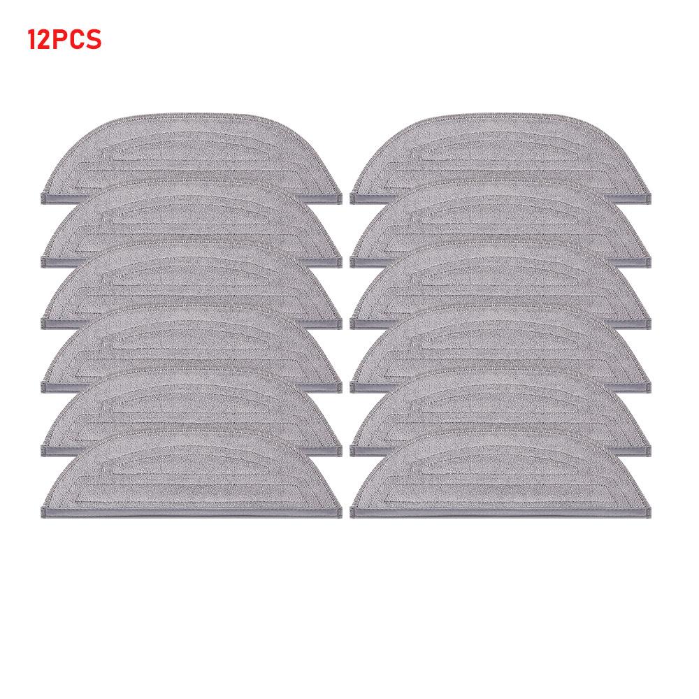 Mop Cloth For Roborock S8 MaxV Ultra S8 Max Ultra G20S Antibacterial Shock Mop Cloth Round Rag Robot Vacuum Cleaner Accessories