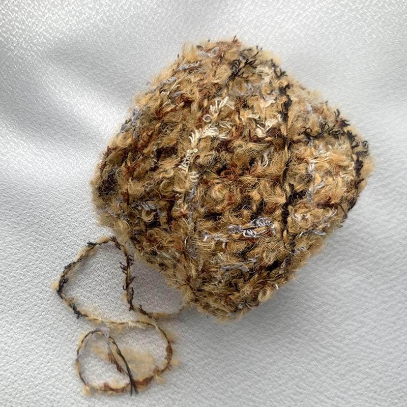 1 шт. цветная стильная пряжа с перьями, пушистая мягкая пряжа, клубок, принадлежности для вязания крючком своими руками