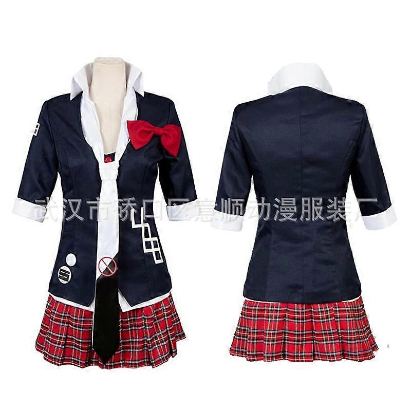 Halloween Danganronpa Junko Enoshima Cosplay Costume Anime Roleplay Outfit Women's Cosplay Costume