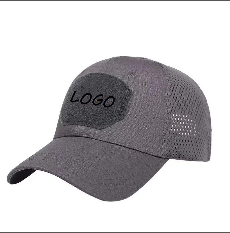 Hot Selling Unisex Fashion Breathable Tactical Satin Hat Pure Cotton Outdoor Trucker Sports Baseball 6 Panel Camo