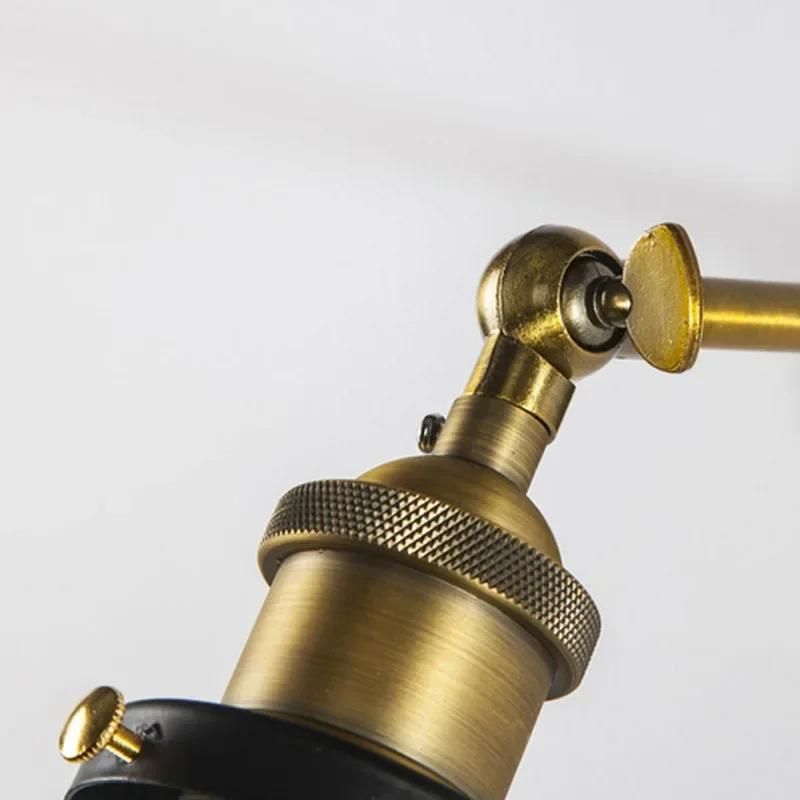 Светодиодная настенная лампа Nordic Vintage Glass Loft Retro Industrial Lighting Fixture Sconce Aisel Hallway Bedside Bar Decor Lights