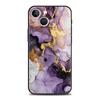 Marble Phone Case For iPhone 17 16 15 Pro Max 11 12 13 14 7 8 Plus SE 2020 X XR XS Cover Soft Black