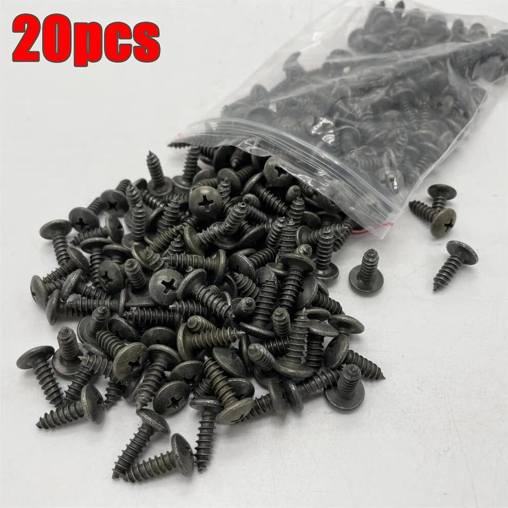 Self-tapping Screws Car Metal Screw Fastener Clips Screw M5 Anti-rust Screw for Car Motorcycle Scooter ATV Moped E-bike