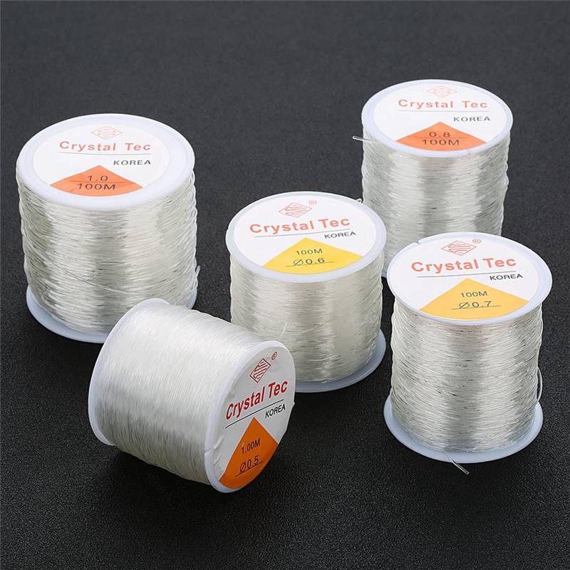 DIY Beading Stretch Cords Elastic Line Jewelry Making Wire String Jeweleri Thread String Thread