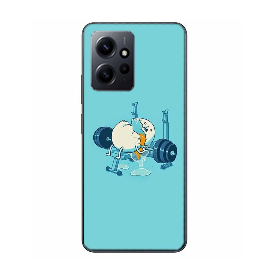 Funny, Naughty, Lovely Egg Man Phone Case For Redmi 12 13C 12C 15C 9 10 10C Note 13 Pro Plus 14 15 Pro 9T 9C 9A TPU Soft Cover C