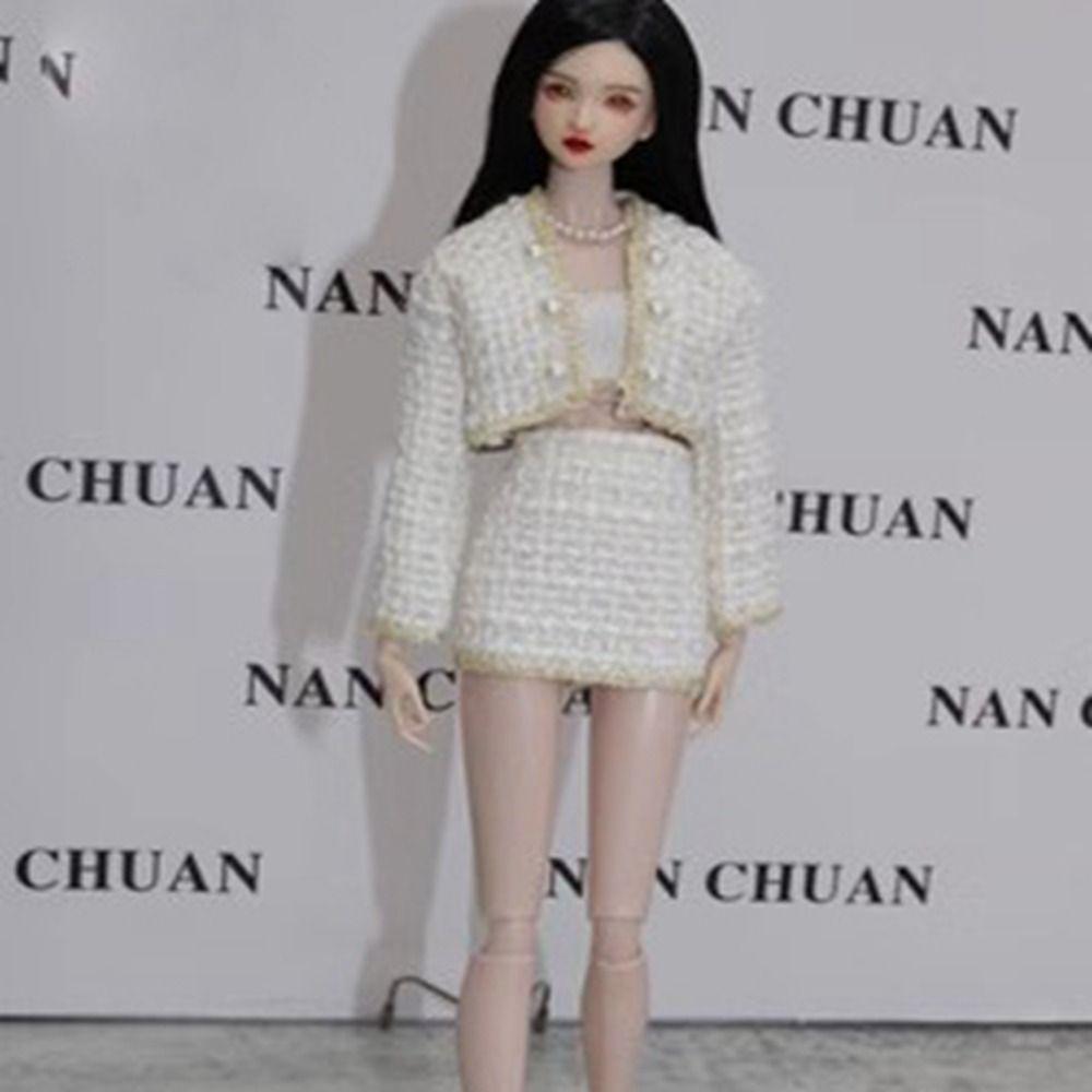 Fashion 11.5" Dolls Coat Casual Wears Party Clothes Dresses Kids Toys 1/6 BJD Dolls  30cm Doll