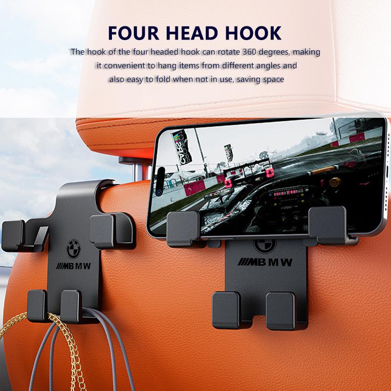 Universal Car Seat Back Durable Hook Auto Interior Accessories For BMW E36 E39 E87 E60 E46 E53 E90 F10 F20 F25 F30 X3 X5 ZAH5