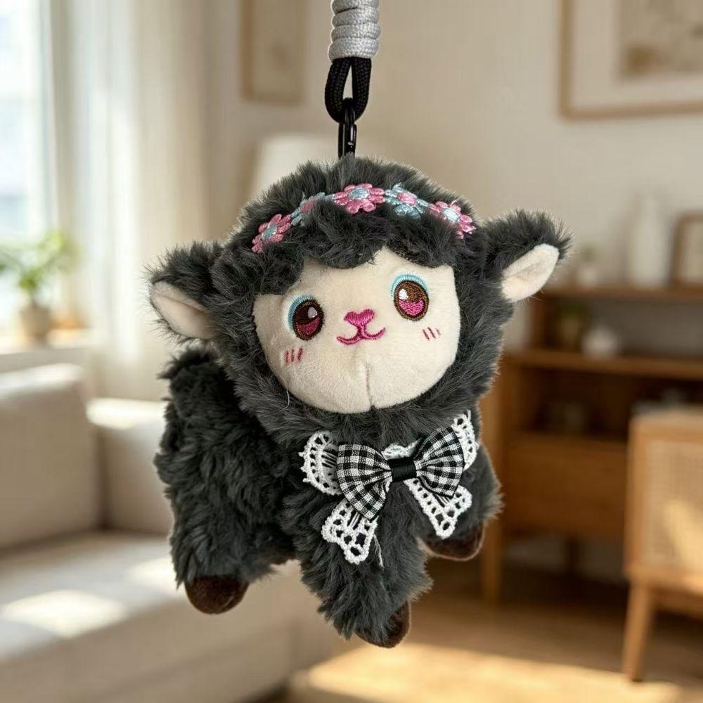 Soft Mini Plush Lamb Doll Bag Pendant Sheep Plush Toy New Year Gifts