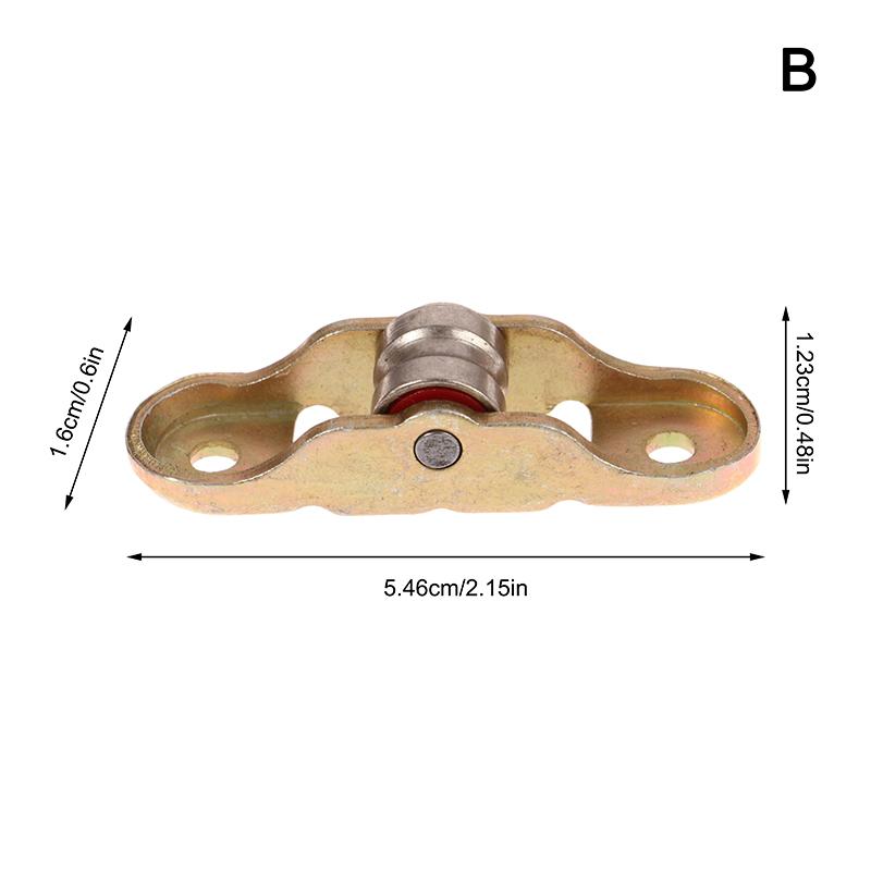 88 Тип Плоский/Желобчатый Колесо Металлические Двери Окно Шкив Поддержка Нижняя Скользящая Роликовая Дорожка Аксессуары