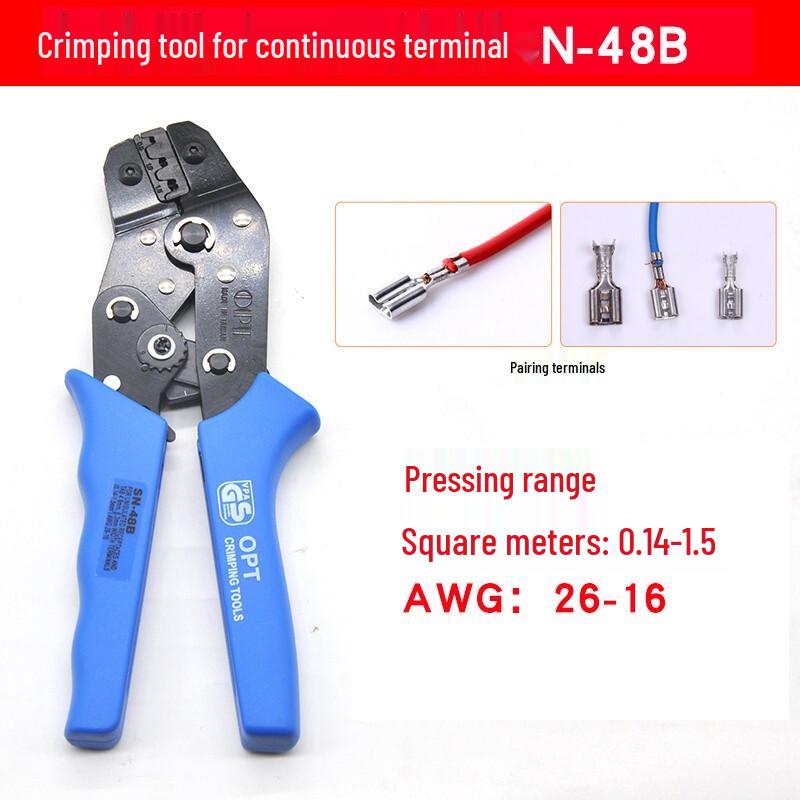 OPT SN-48B Ratchet Terminal Crimping Pliers