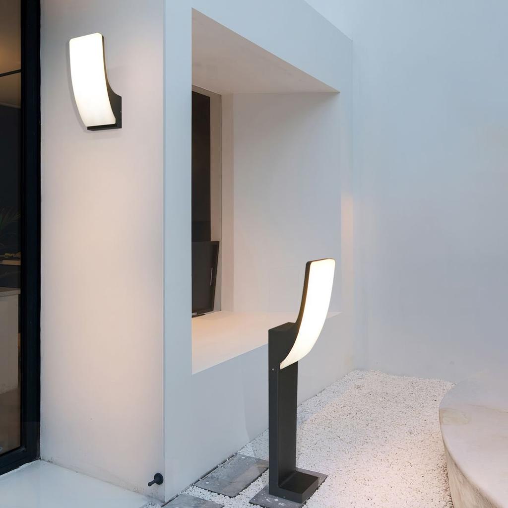 Kinkiet zewnętrzny LED 15W Natan OWL-61916-BK Italux