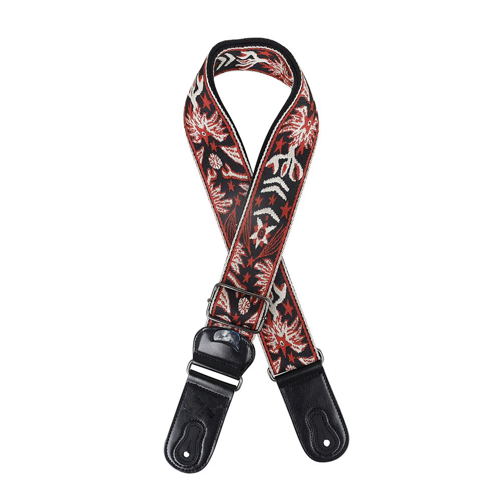 Guitar Strap Adjustable Length From 94 To 156CM Musical Instrument Carrying Accessories For Electric Acoustic Guitar Bass Ukulele