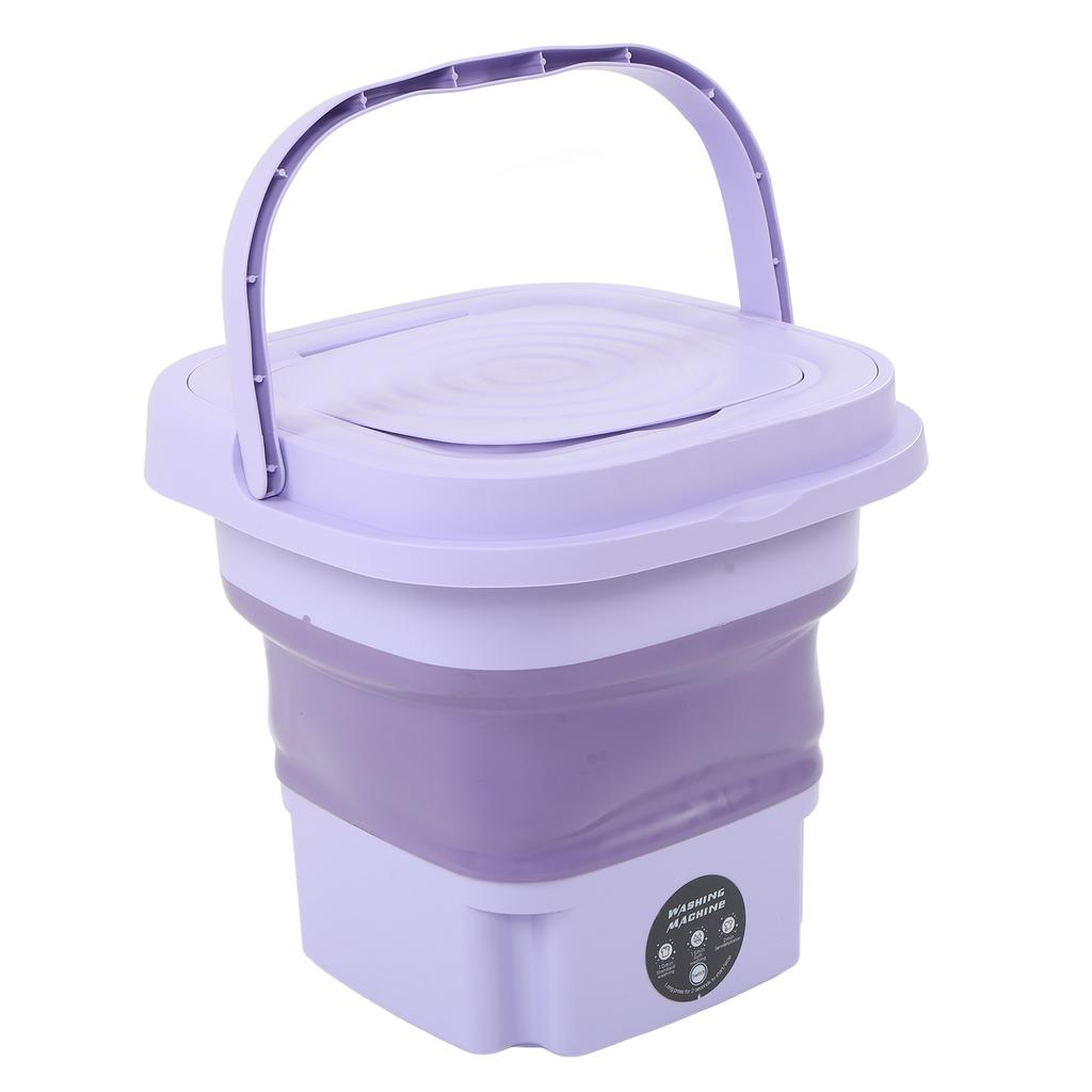 Портативная складная стиральная машина большой емкости с низким уровнем шума, мини-маленькая стиральная машина для дома 8 л 100?240В
