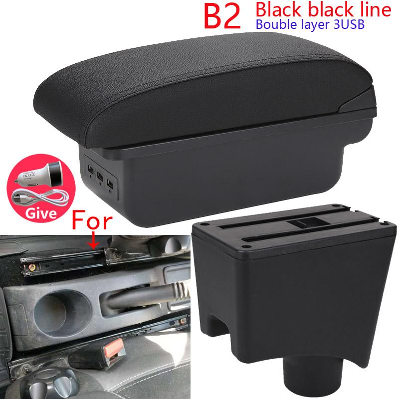 Для Dacia Renault Sandero Logan 2 Подлокотник Для Nissan Almera G15 Ящик для подлокотника Для Lada LARGUS Ящик для хранения Автомобильные аксессуары