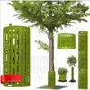 Tree Bark Protective Cover Simulated Tree Protective Cover Multiple Colors Available Solid Plastic Seedling Shells