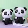 Cartoon Little Panda Piggy Bank Handmade Desktop Panda Ornament Animal Saving Jar  Festival Gift