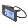 Electric Bike LCD Display Control Panel Bicycle Speedometer Electric Scooter LCD Panel with 5 Pin Connector for