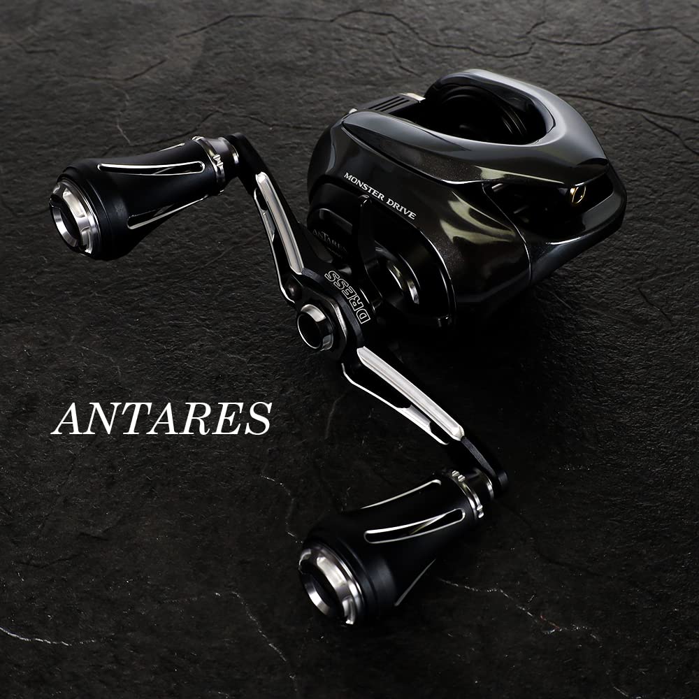 Custom Handle for Shimano Baitcasting Vertex Fishing Reel Custom Lightweight and Durable [DRESS] Reels, 130mm, Left/Right, Red, Part,