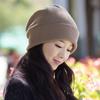 Шляпа Женская Осенне-зимняя Универсальная Подходит для Круглого Лица для Моды и Тепла Зимняя Защита Ушей Иностранный Стиль Женская Вязаная Шерстяная Шапка