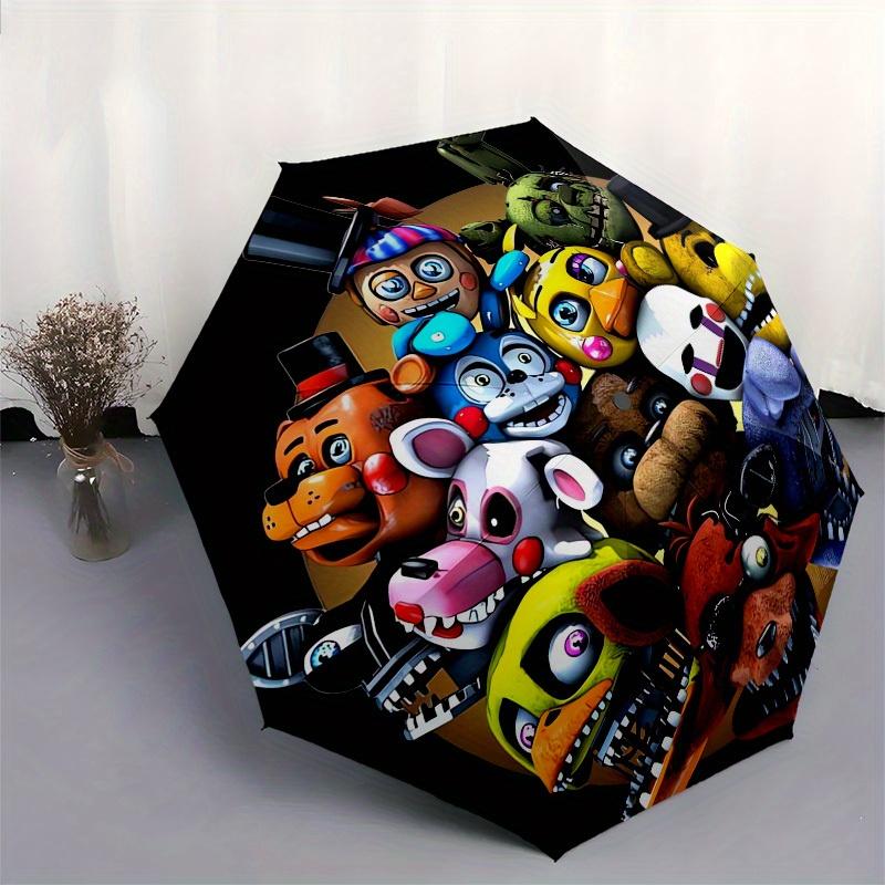 1 шт. Высококачественный зонт на тему персонажей FNAF, Автоматическое открытие и закрытие, Многофункциональный зонт G0811354
