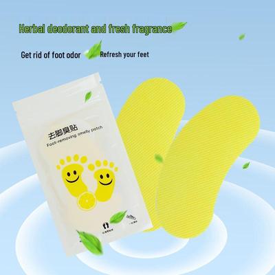 Наклейки на дезодорант для обуви: Устраняет запах ног, впитывает пот, сохраняет обувь свежей