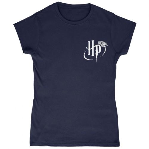 Harry Potter Womens/Ladies Logo Pocket T-Shirt