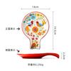Ceramic Spoon Rest Irregular Snack Plate Modern Simplicity Household Spoon Shaped Snack Dishes Kitchen European-style Tableware