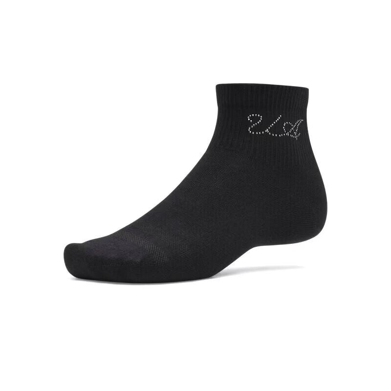 Under Armour Sportstyle 3-Pack Cotton Blend Short Socks