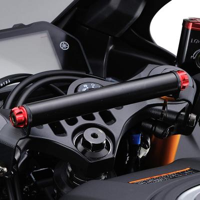 Зажимная планка Daytona 17860 для мотоцикла YZF-R25/YZF-R3 (19-22) Многодержатель для штанг, Красный